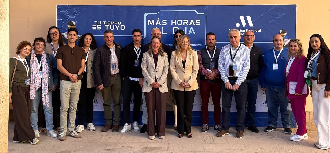 Asistentes y organizadores del taller de IA de la Diputación de Málaga
